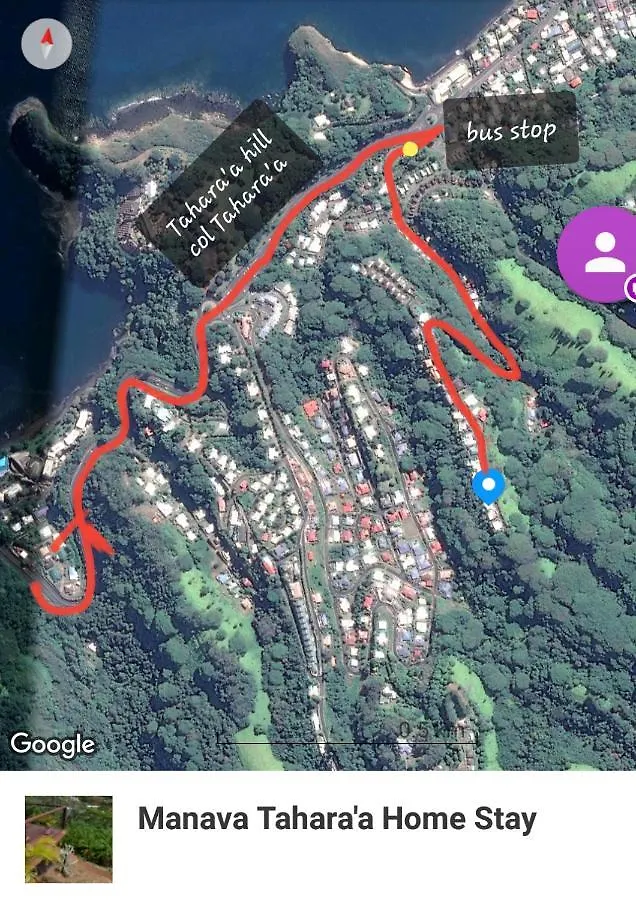 Lägenhet Manava Tahara'A Home Stay Mahina